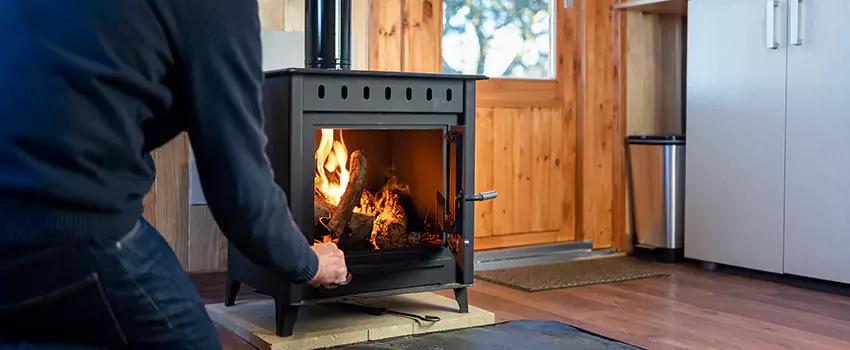 Open Hearth Wood Fireplace Installation in Mckinney, TX