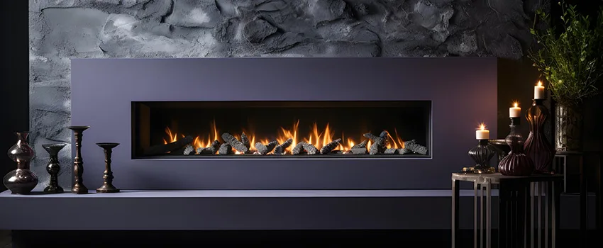Ember Bed for Ventless Gas Fireplace in Mckinney, TX